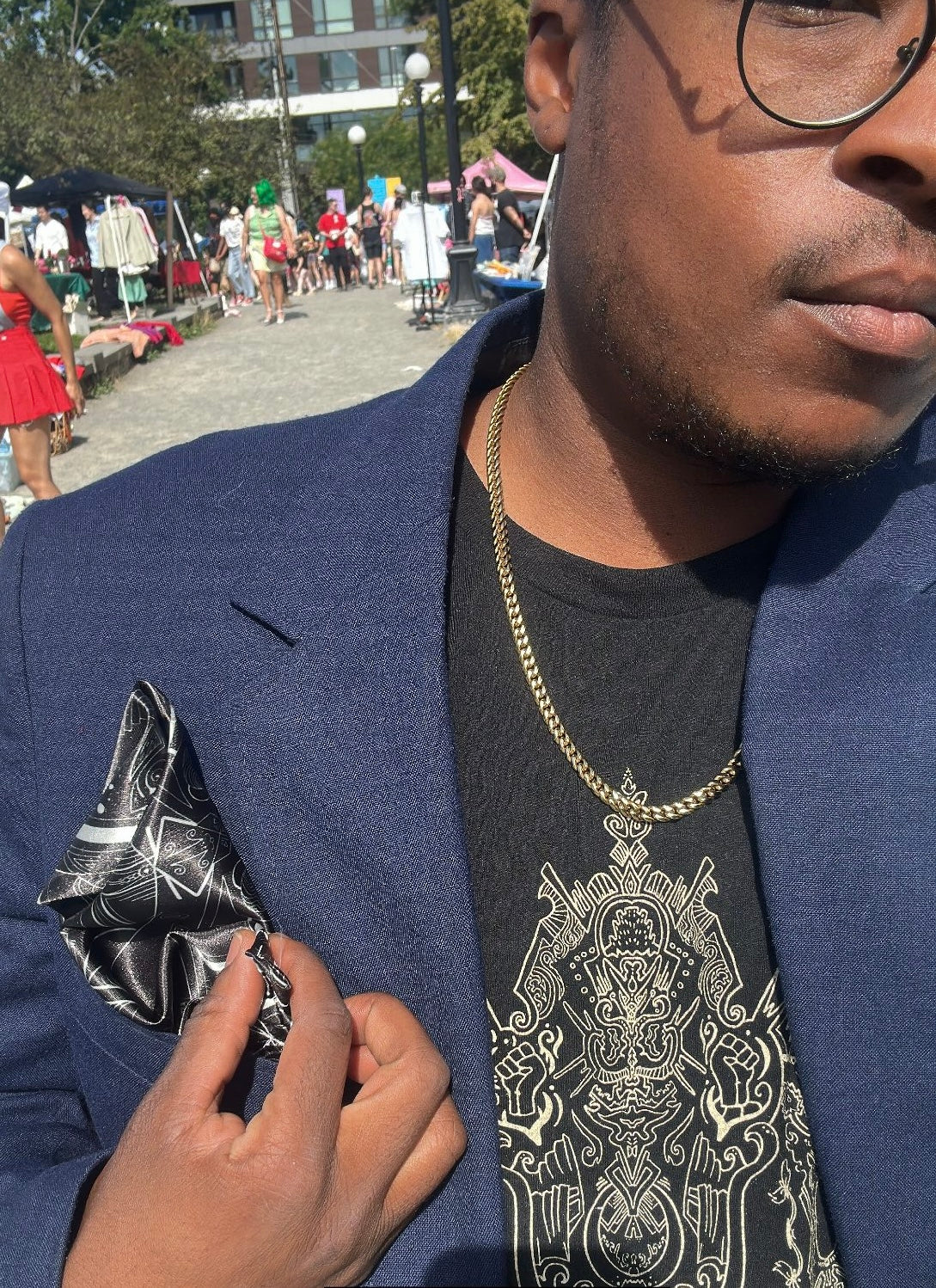 Incredible Archive Pocket Square