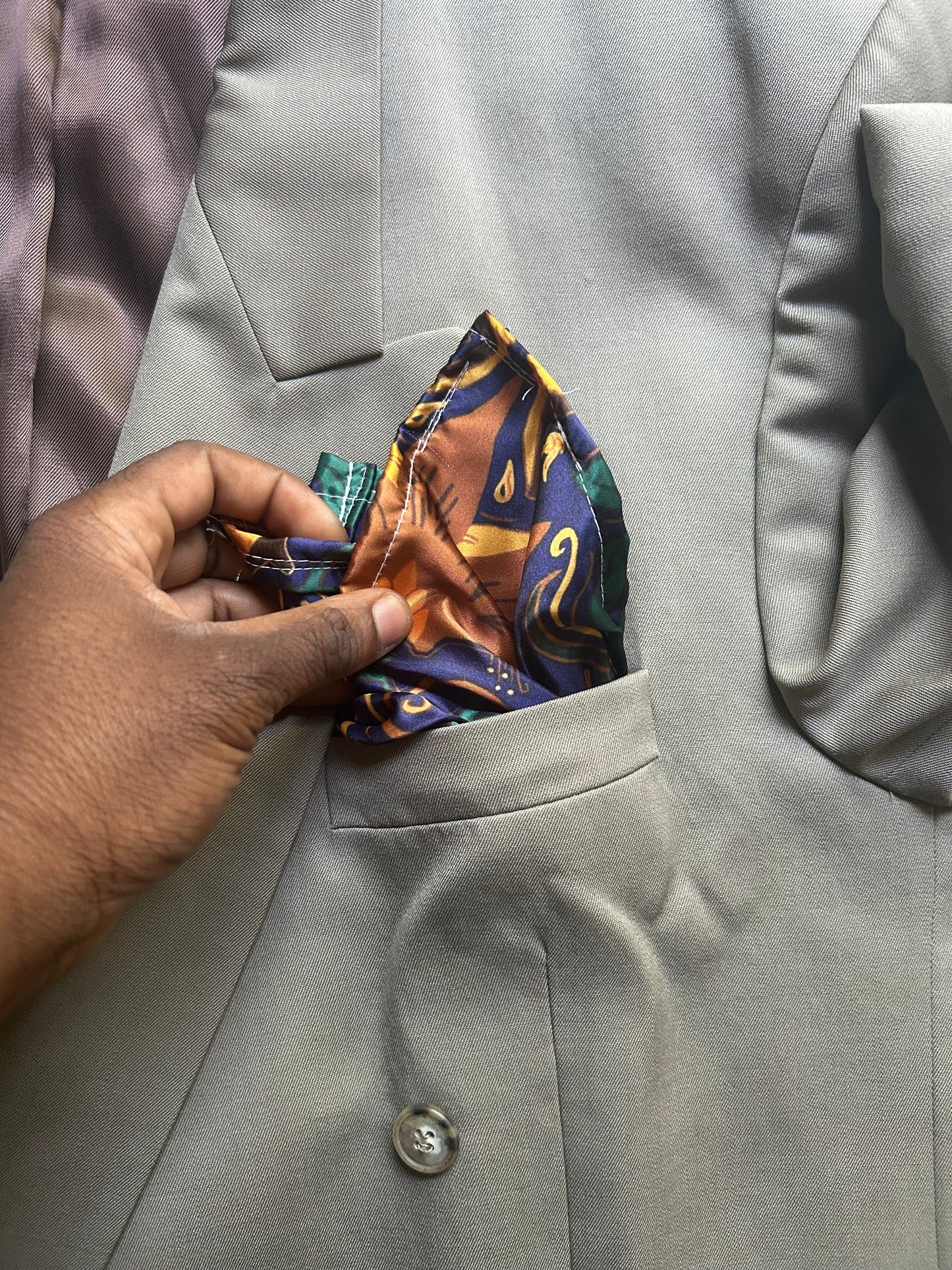 Forest Fawn Pocket Square