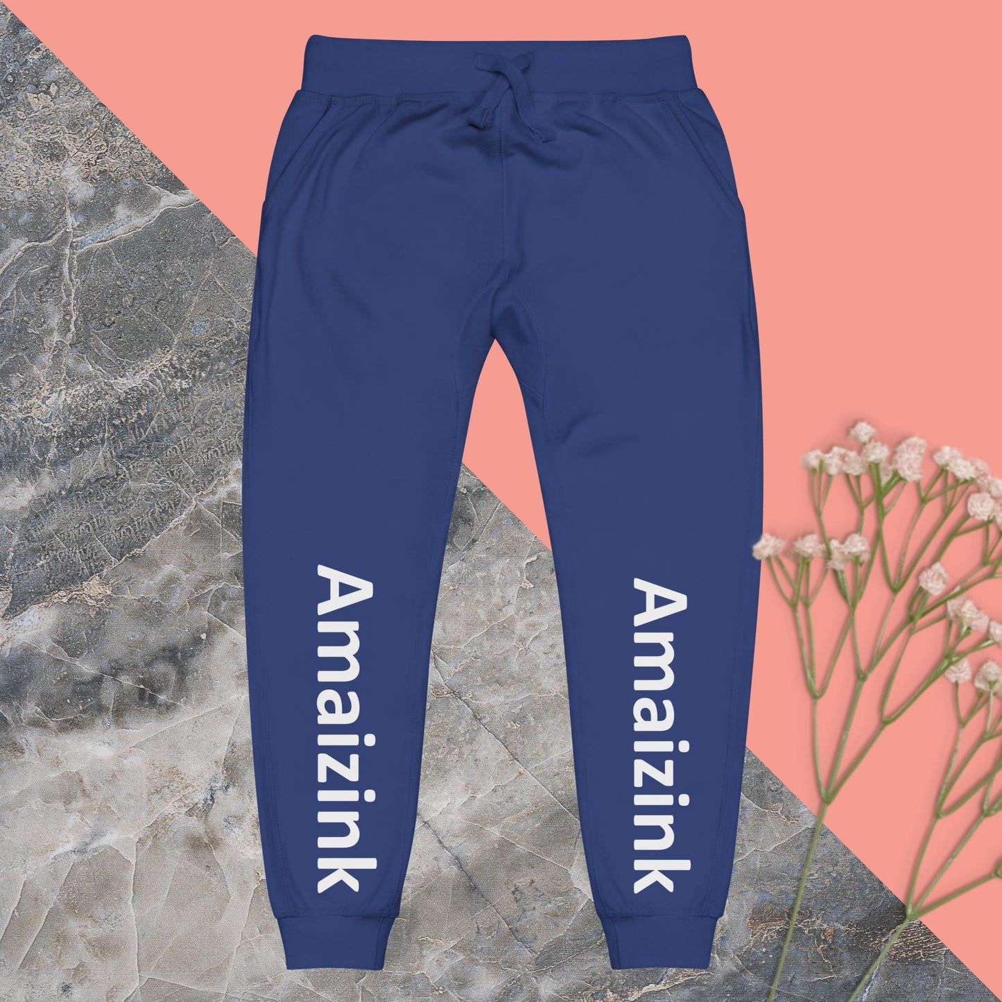Amaizink fleece sweatpants - Amaizink Art and Design
