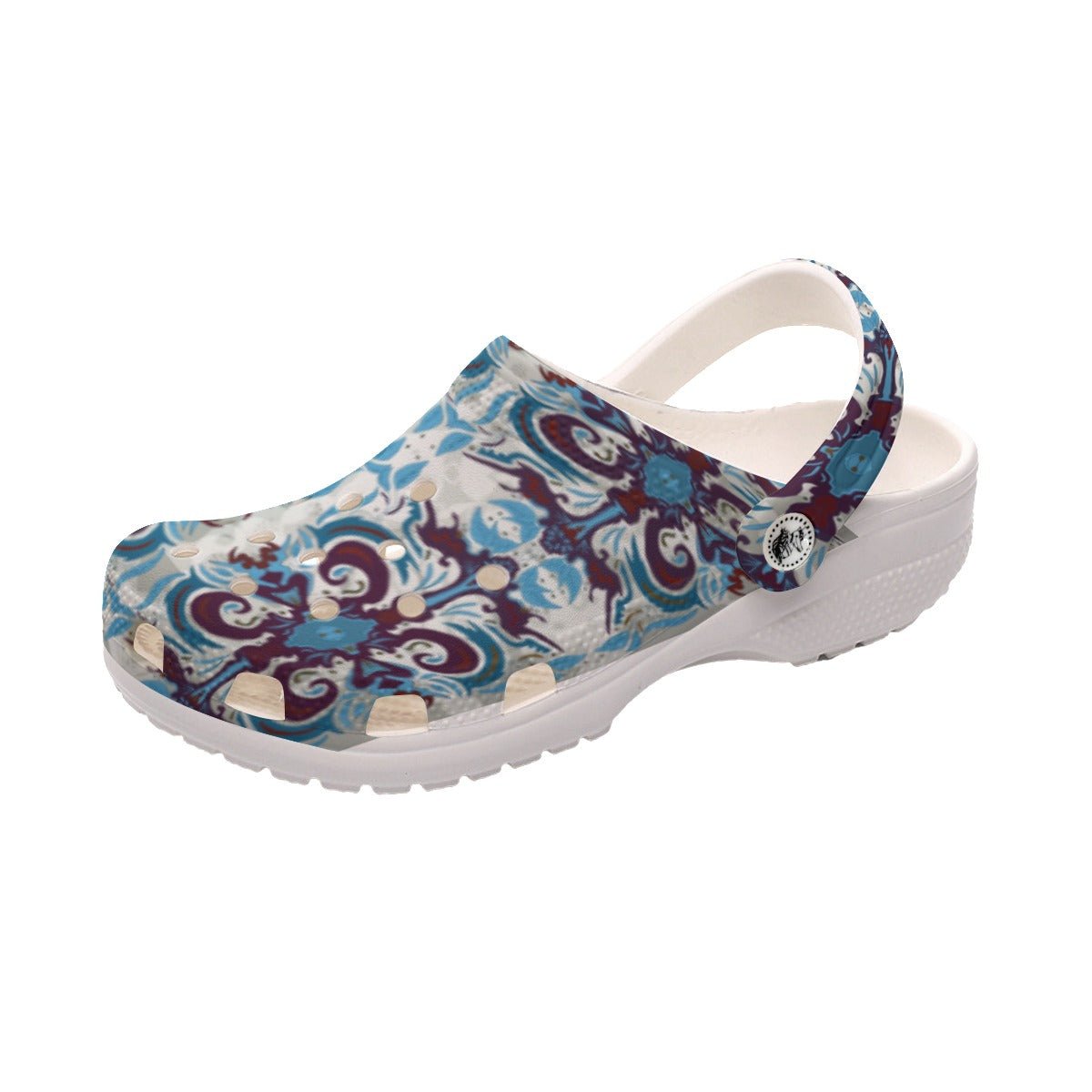 Aqua Blood Classic Clogs - Amaizink Art and Design