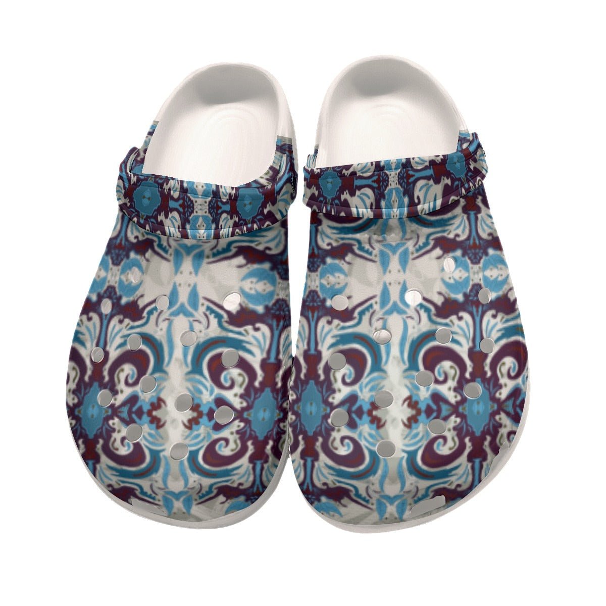 Aqua Blood Classic Clogs - Amaizink Art and Design