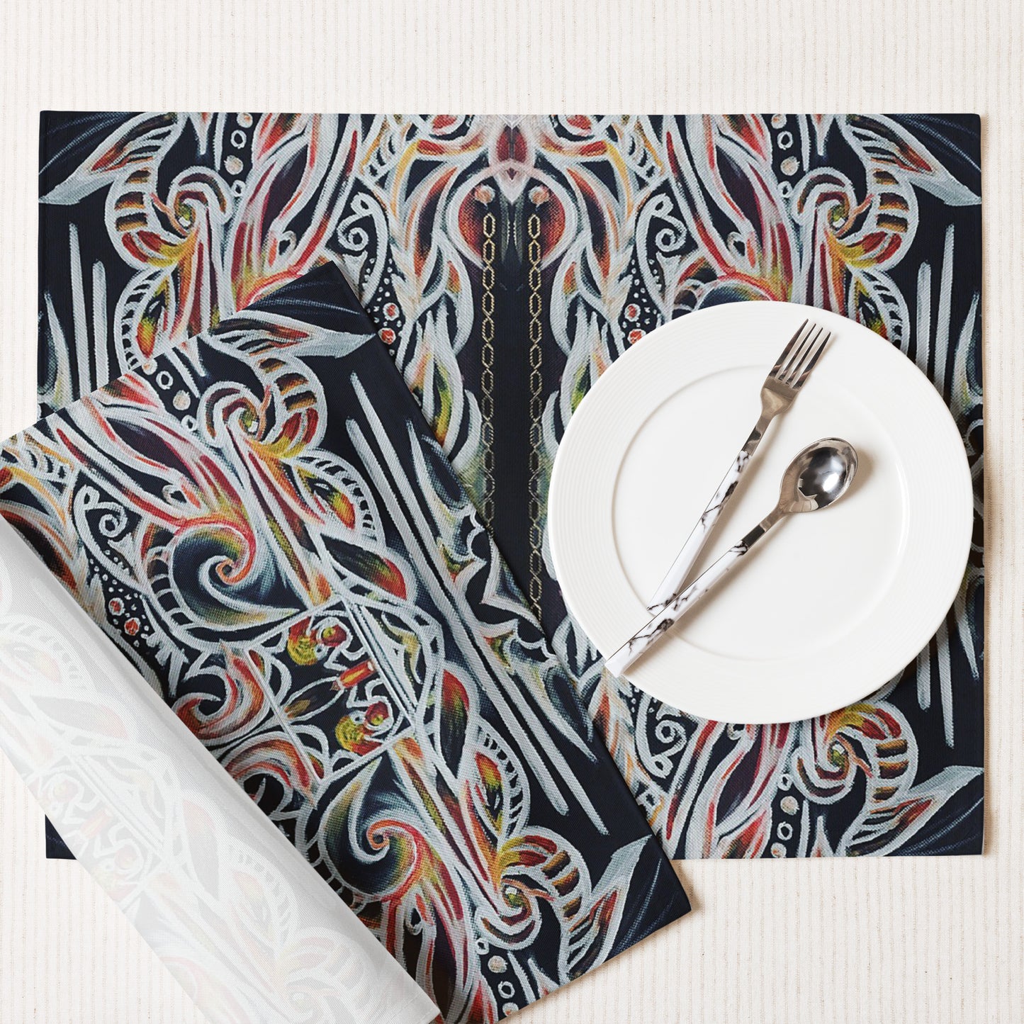 Searing Heat Placemat Set