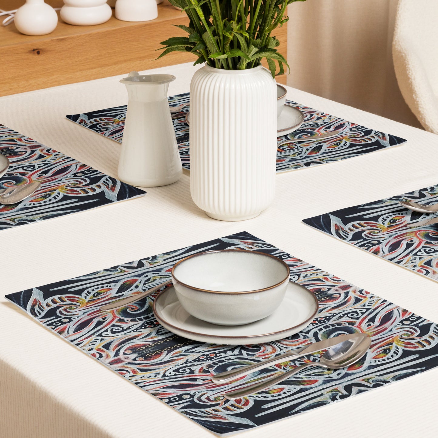 Searing Heat Placemat Set