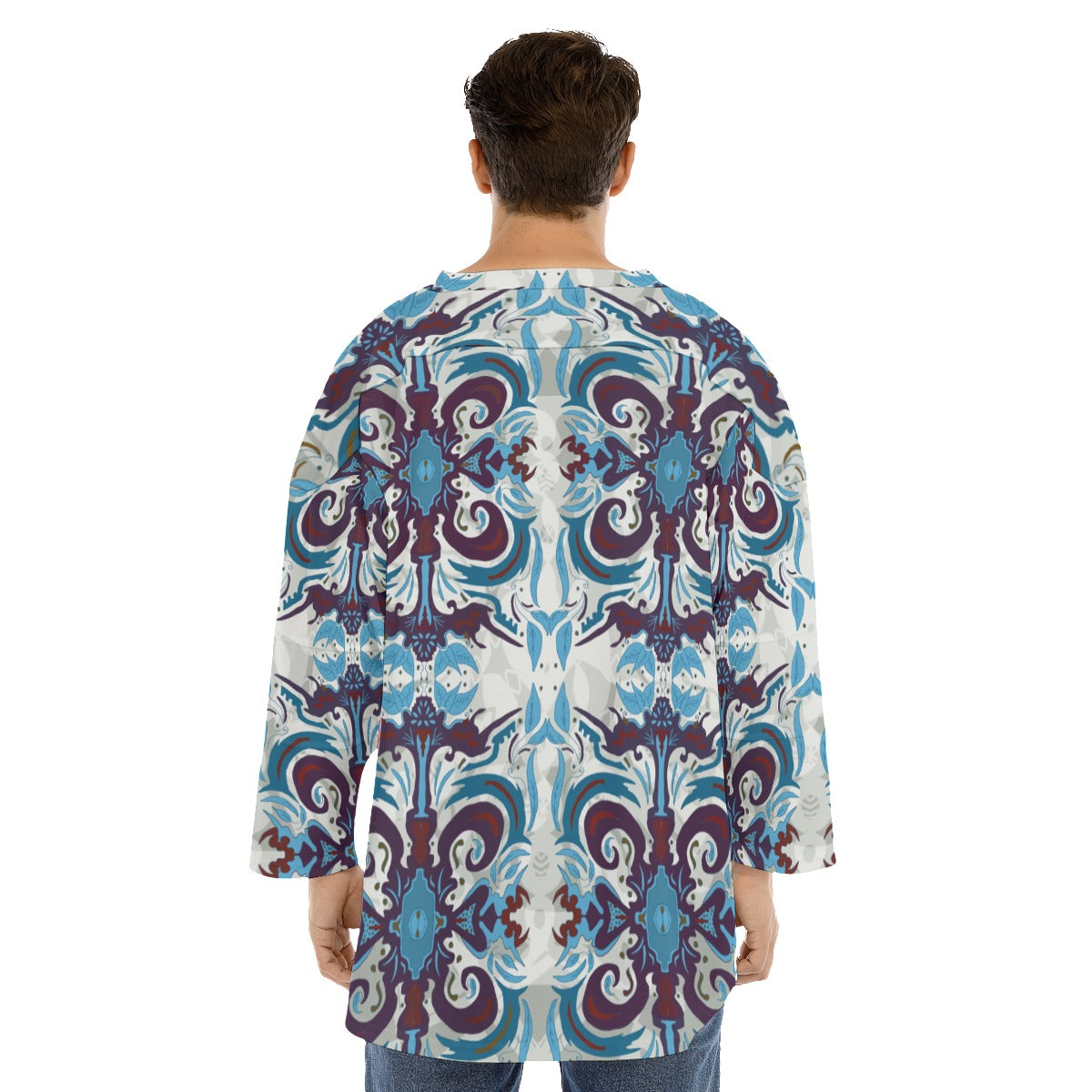 All-Over Print Men's Hockey Jersey
