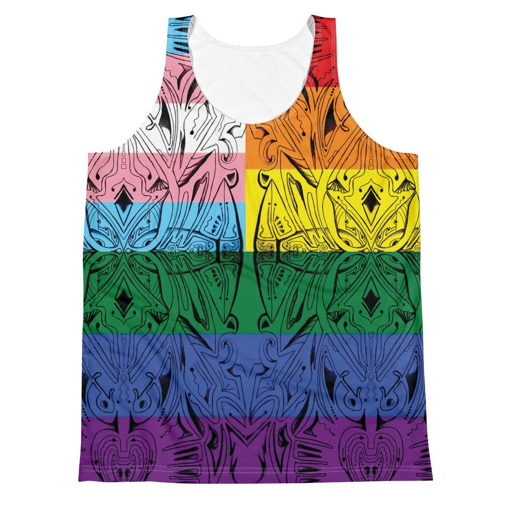 Amaizink Pride Tank (Dark) - Amaizink Art and Design