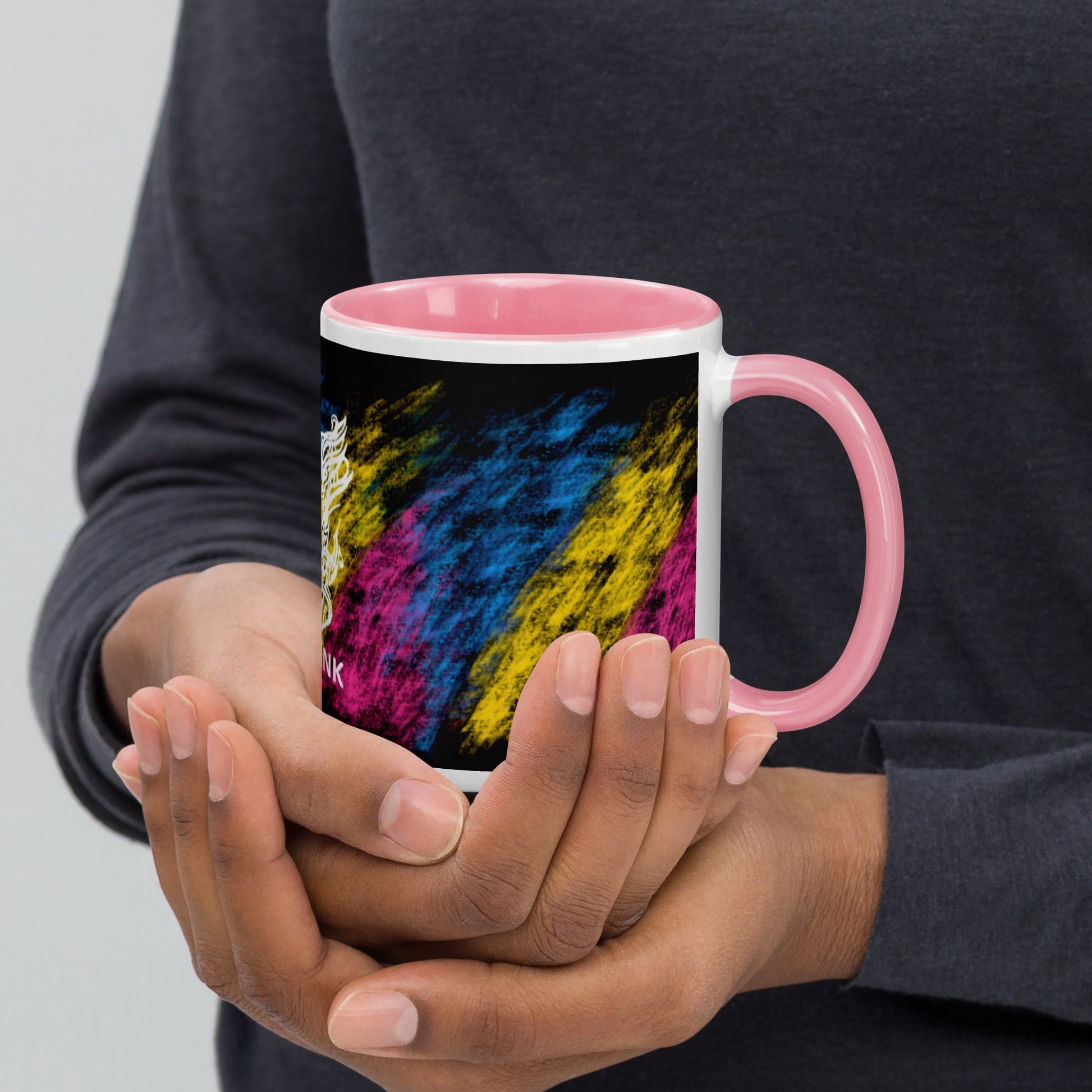 Bi Pride with Color Inside - Amaizink Art and Design