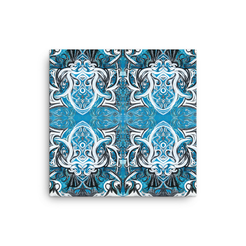 Divine Blue (Canvas Print)