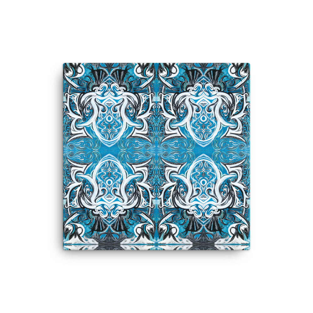 Divine Blue (Canvas Print)