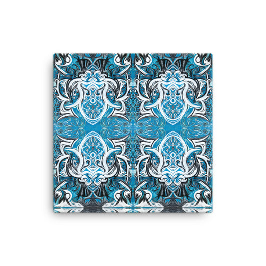 Divine Blue (Canvas Print)