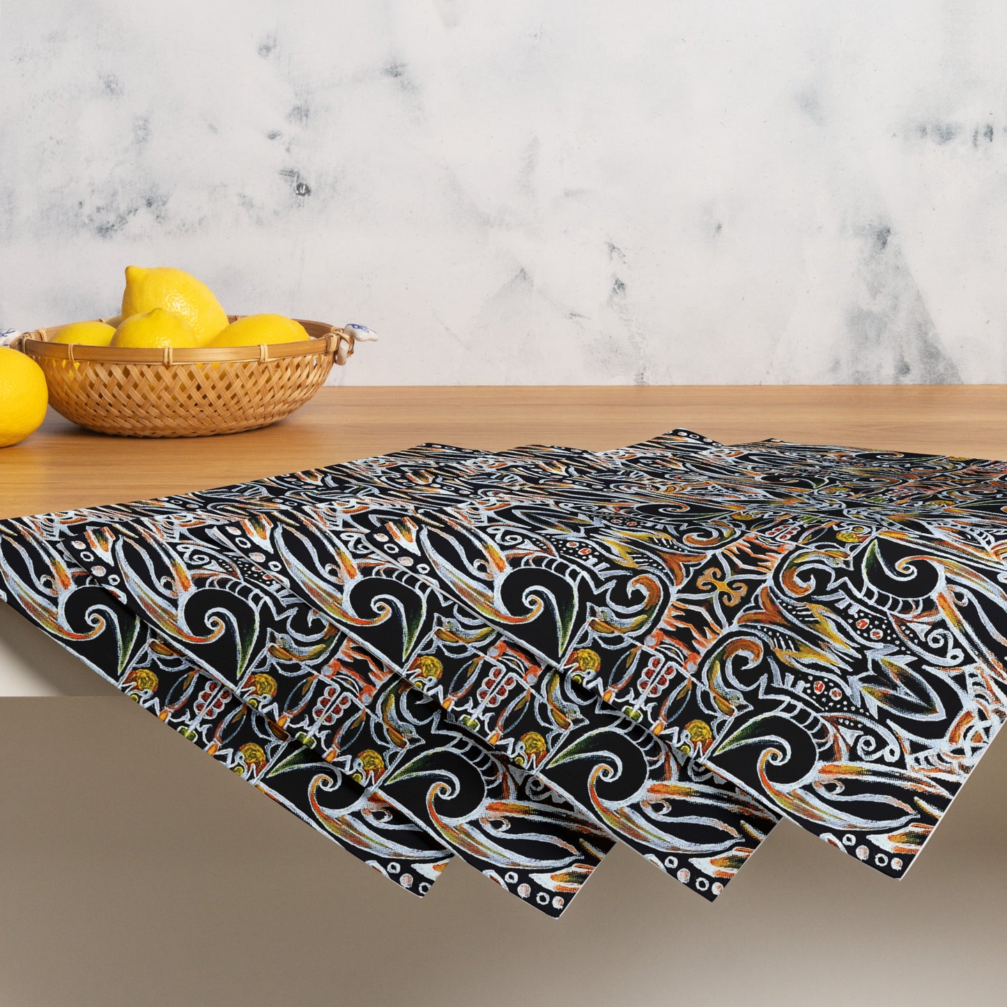 Fatal Feather Placemat Set