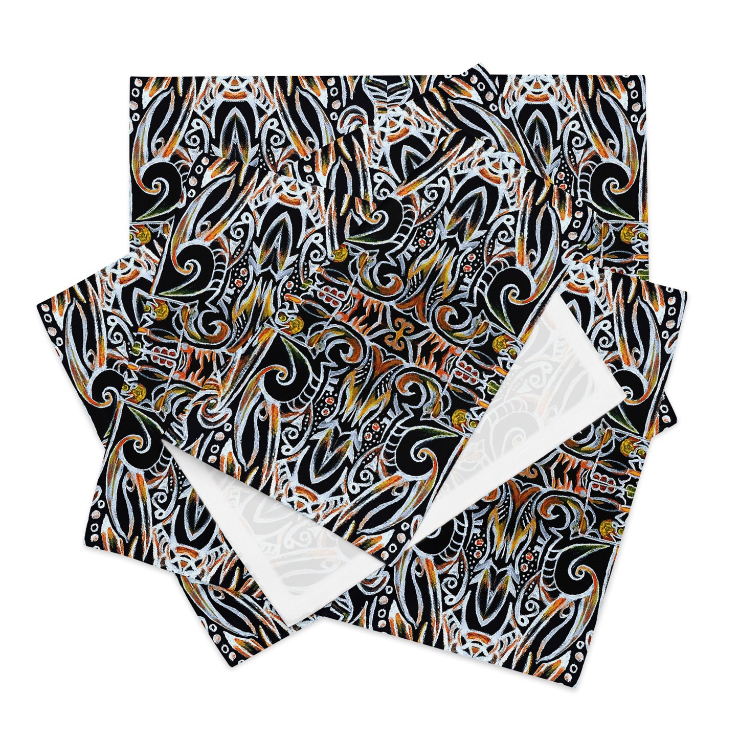 Fatal Feather Placemat Set