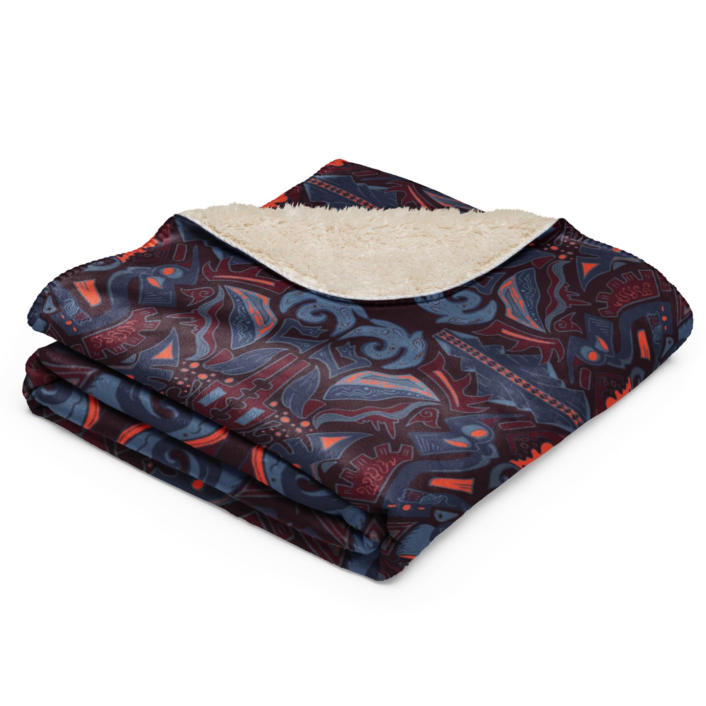 Many Paths Sherpa blanket