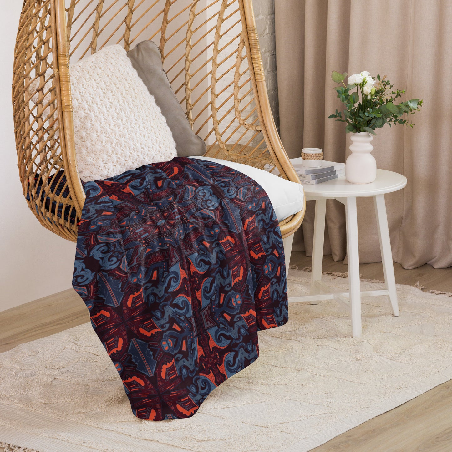 Many Paths Sherpa blanket