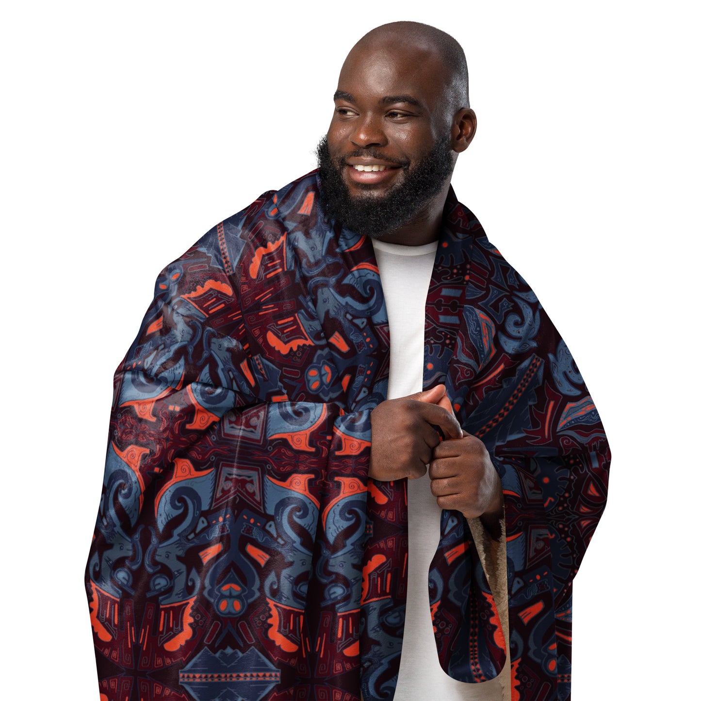 Many Paths Sherpa blanket
