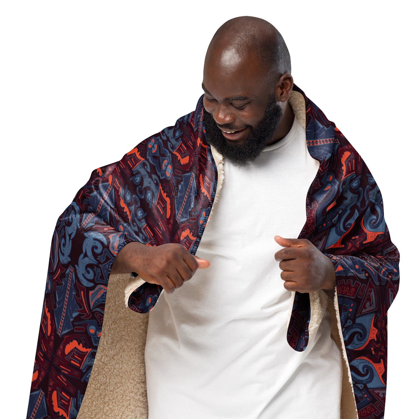 Many Paths Sherpa blanket