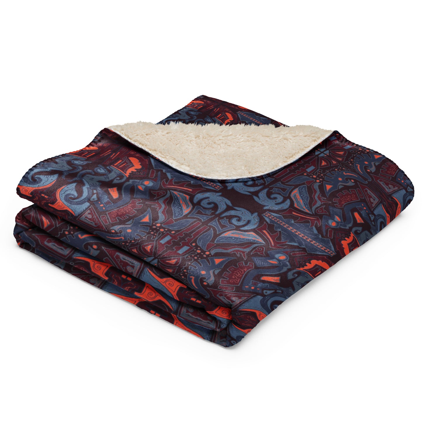 Many Paths Sherpa blanket