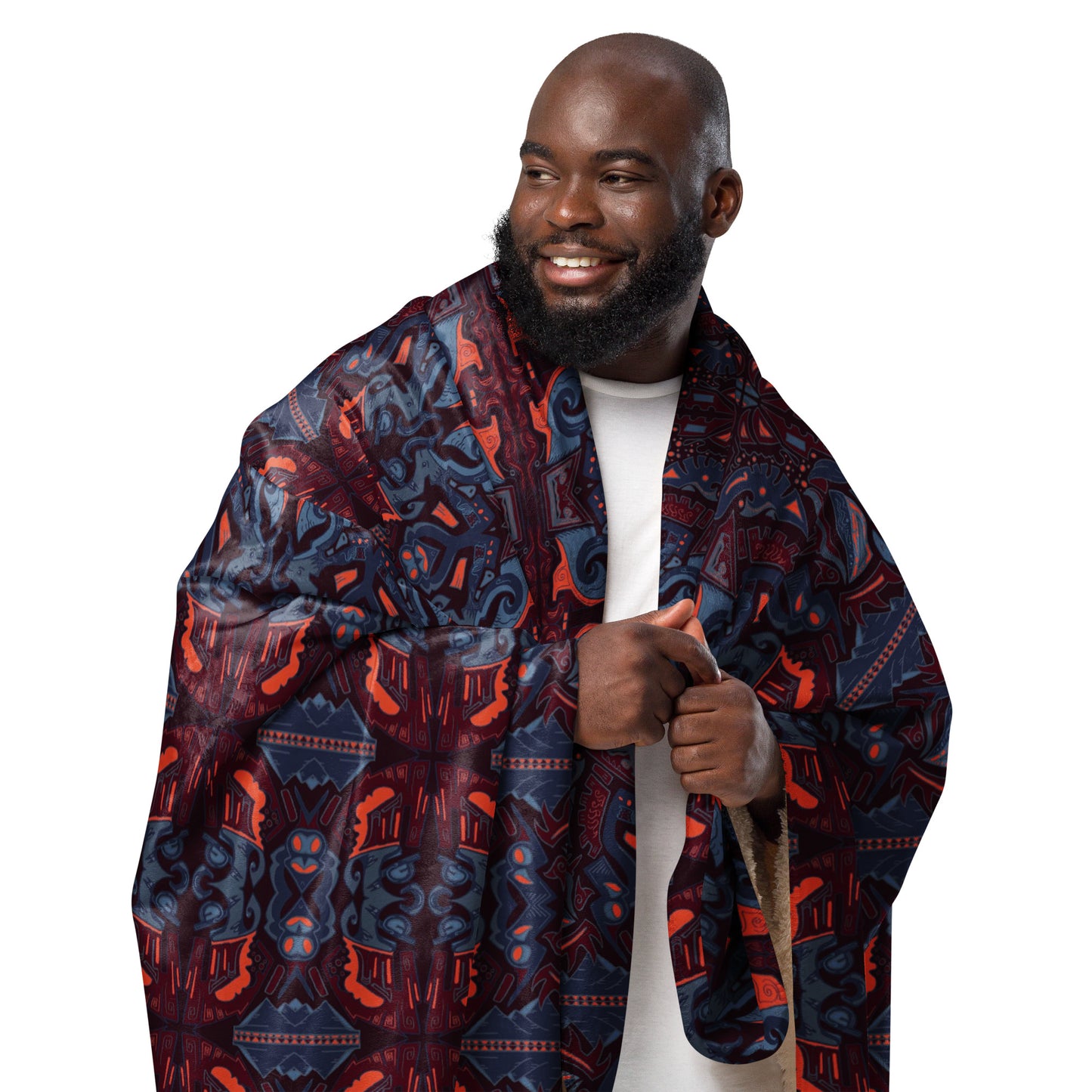 Many Paths Sherpa blanket