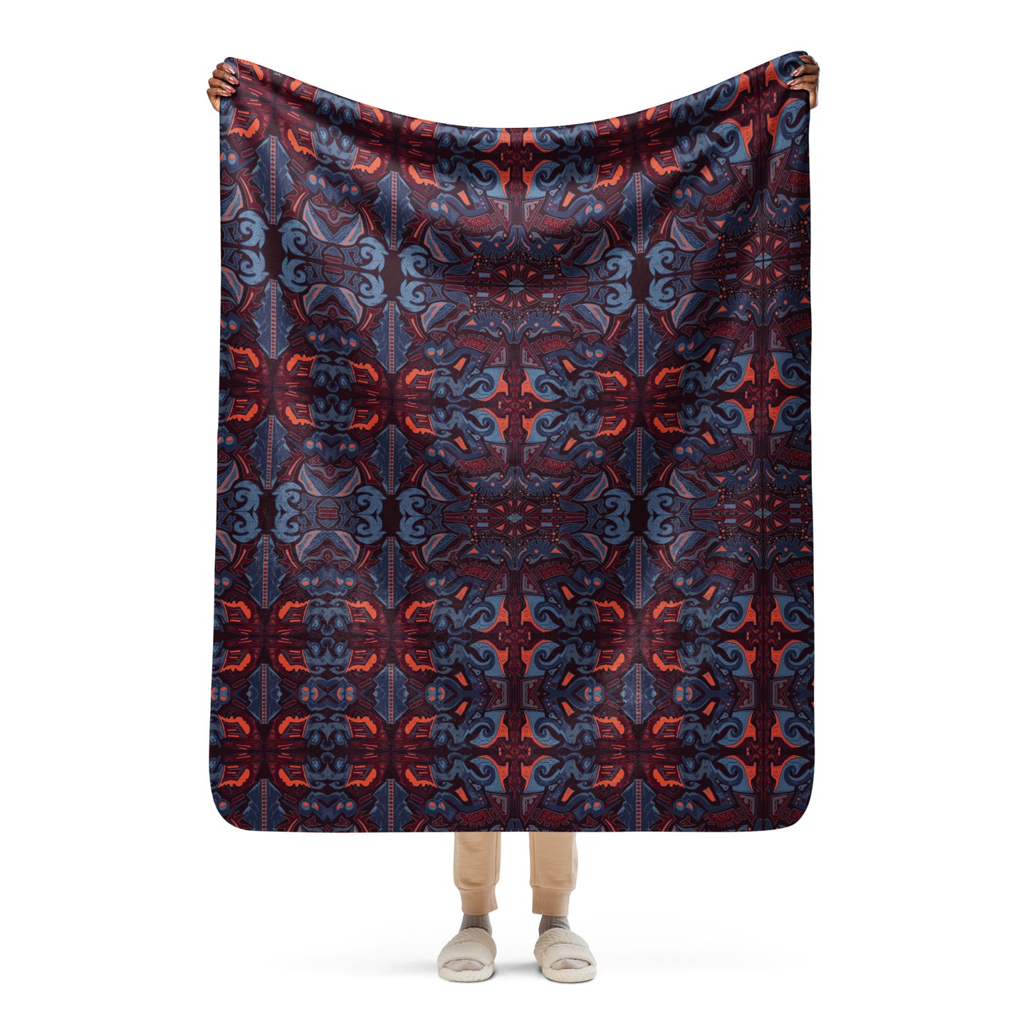 Many Paths Sherpa blanket