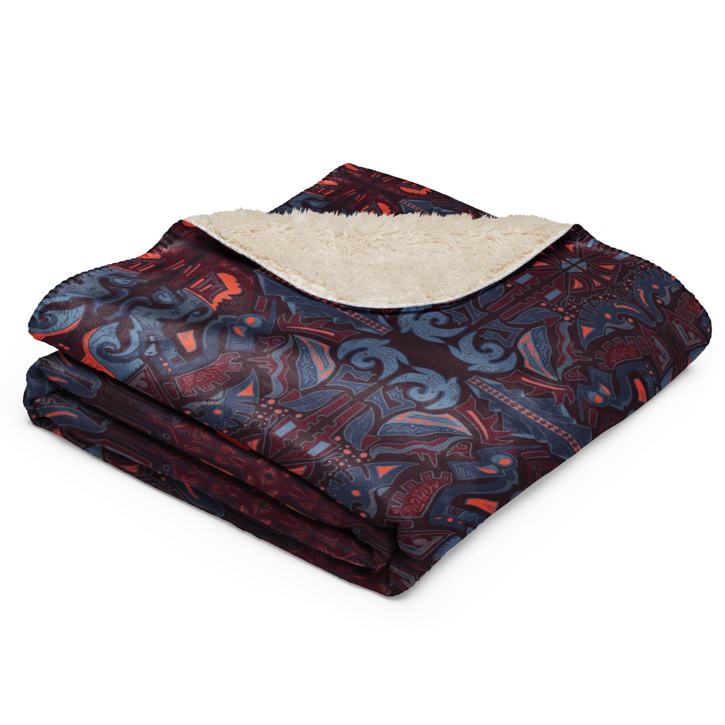 Many Paths Sherpa blanket