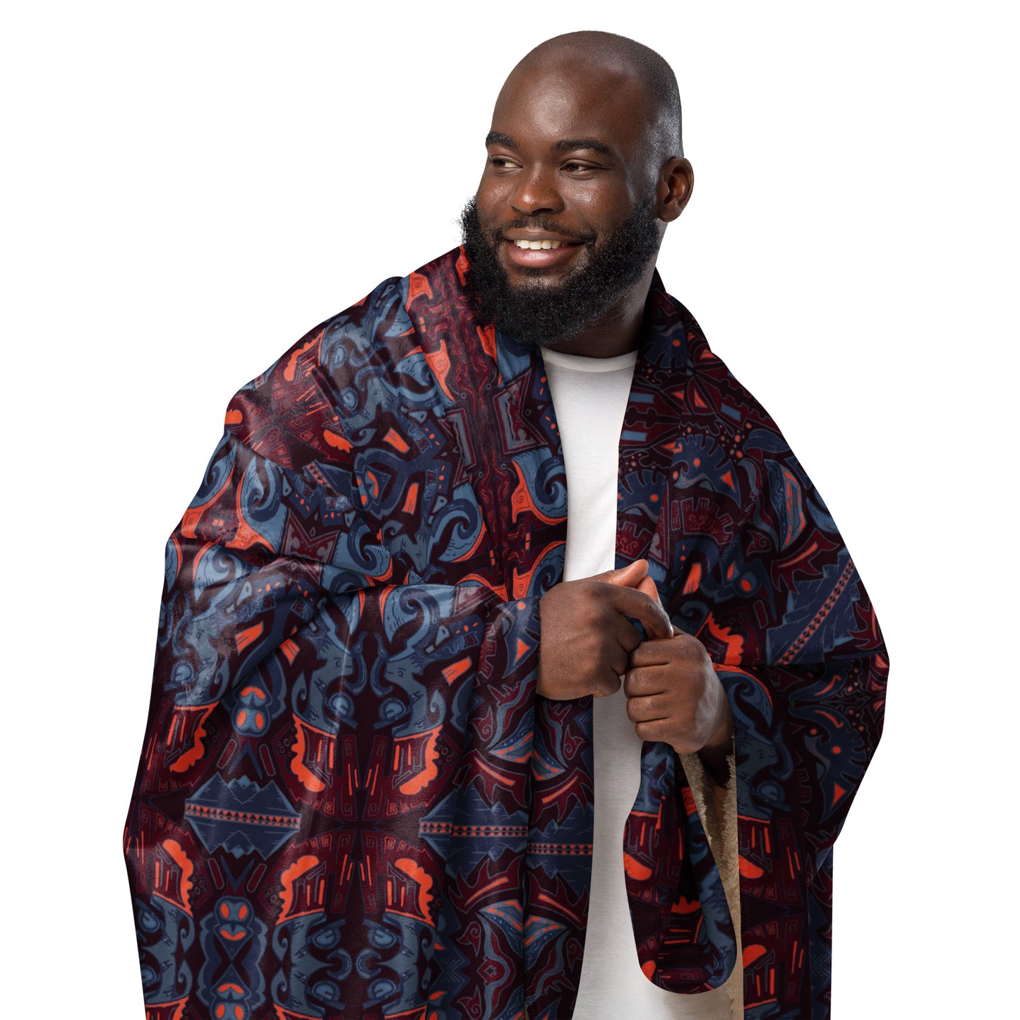 Many Paths Sherpa blanket