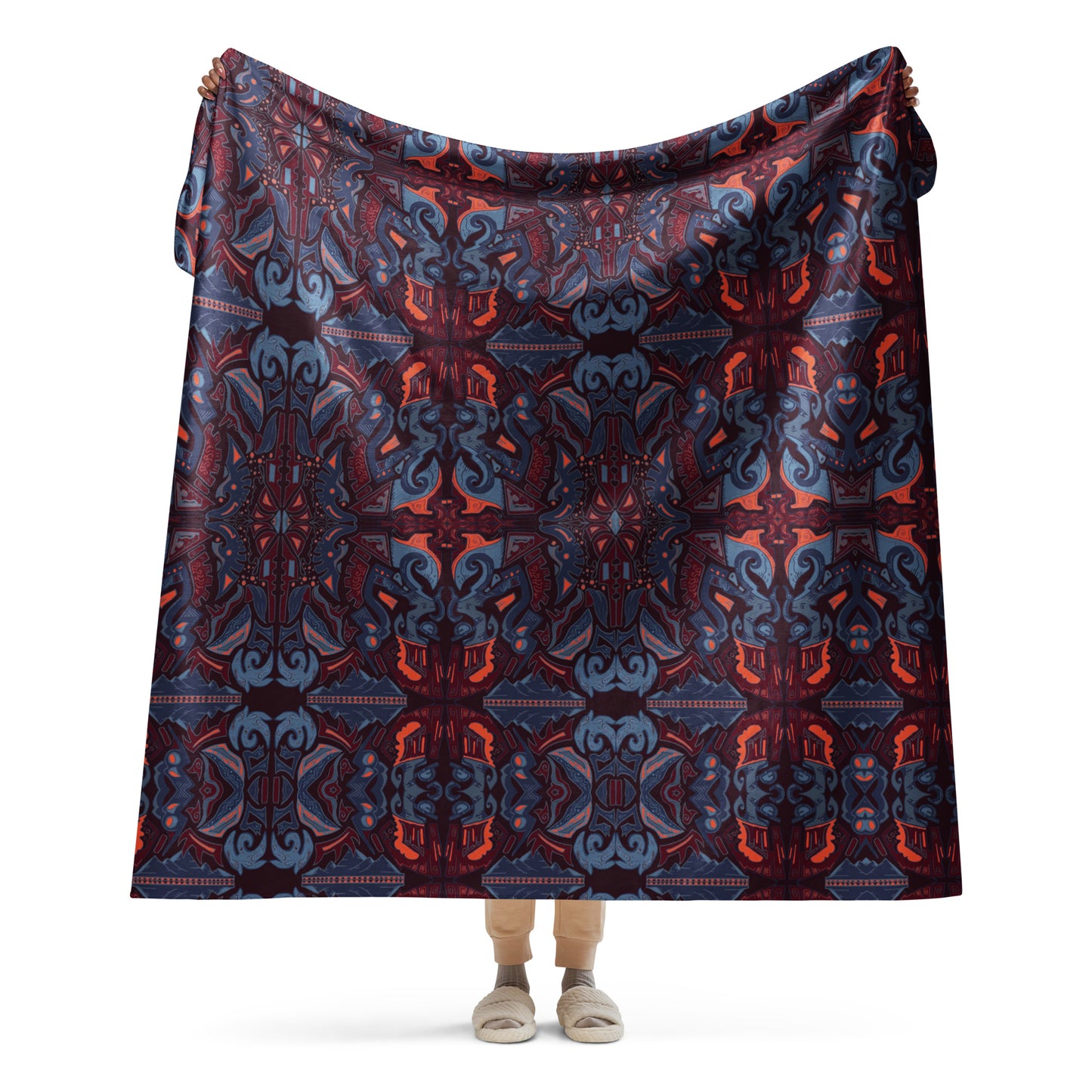 Many Paths Sherpa blanket