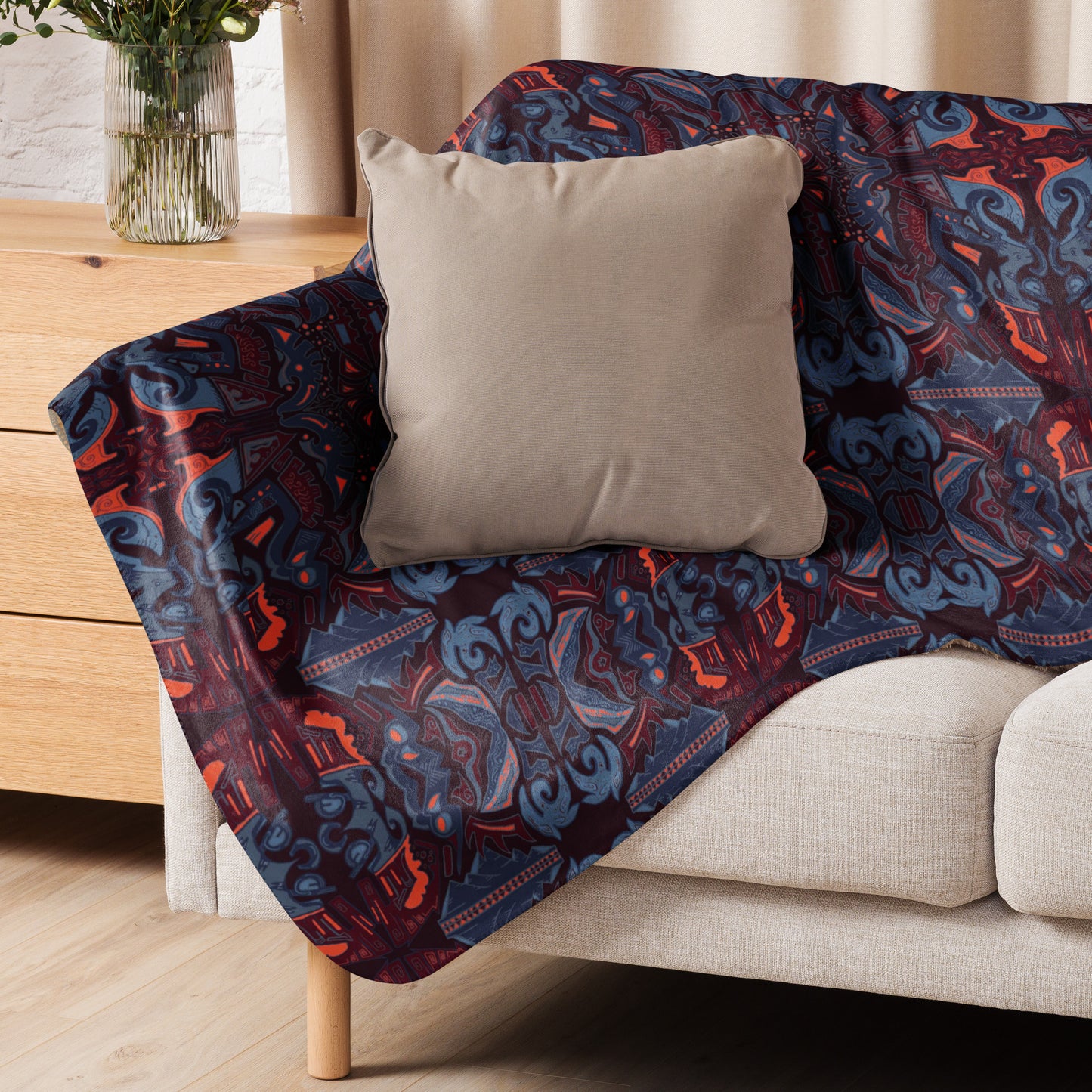 Many Paths Sherpa blanket