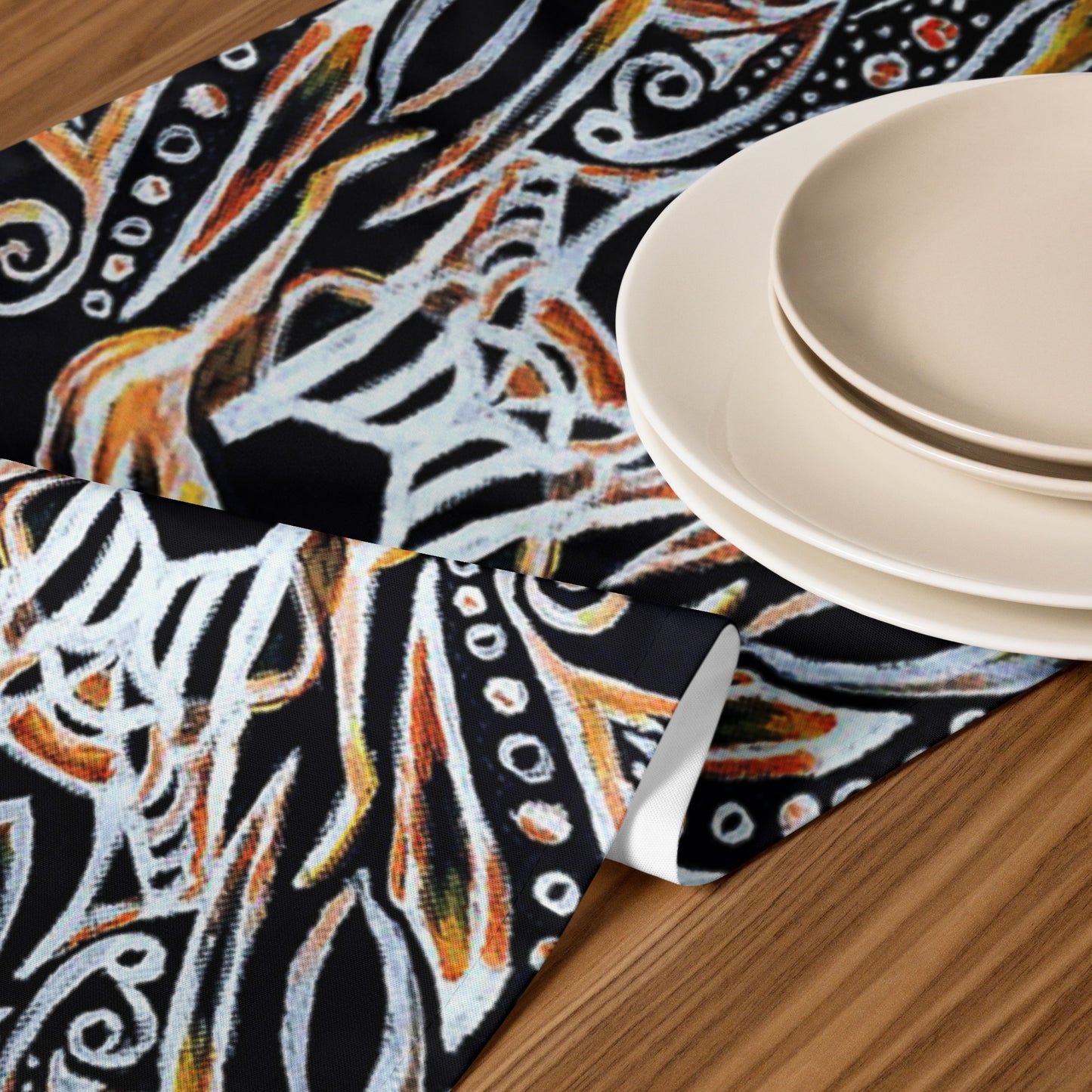 Fatal Feather Table runner