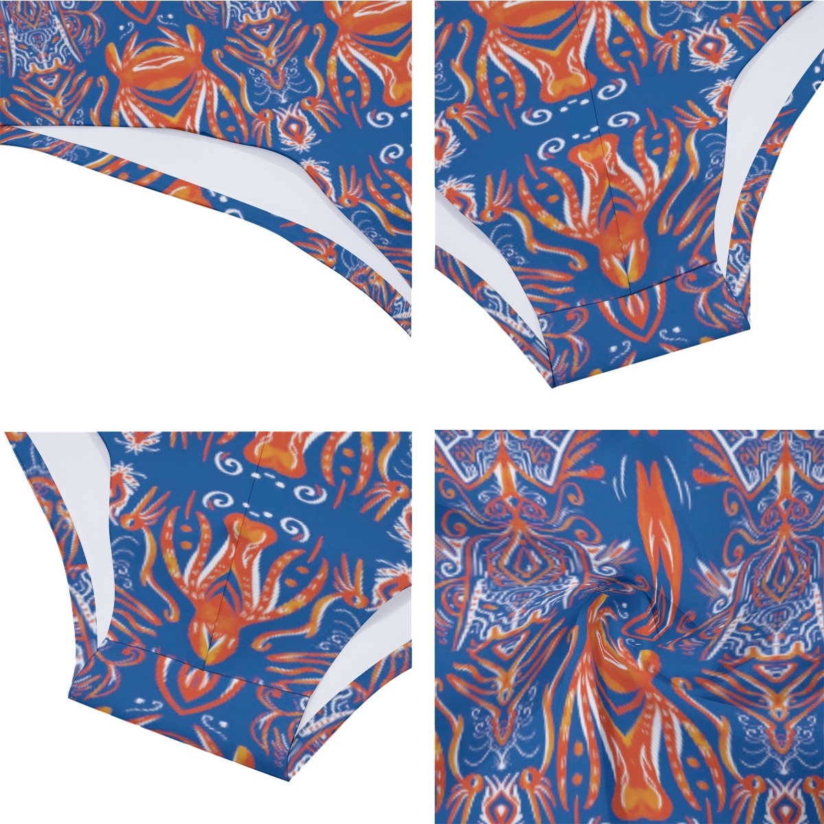 All-Over Print Men's Triangle Swim Trunks